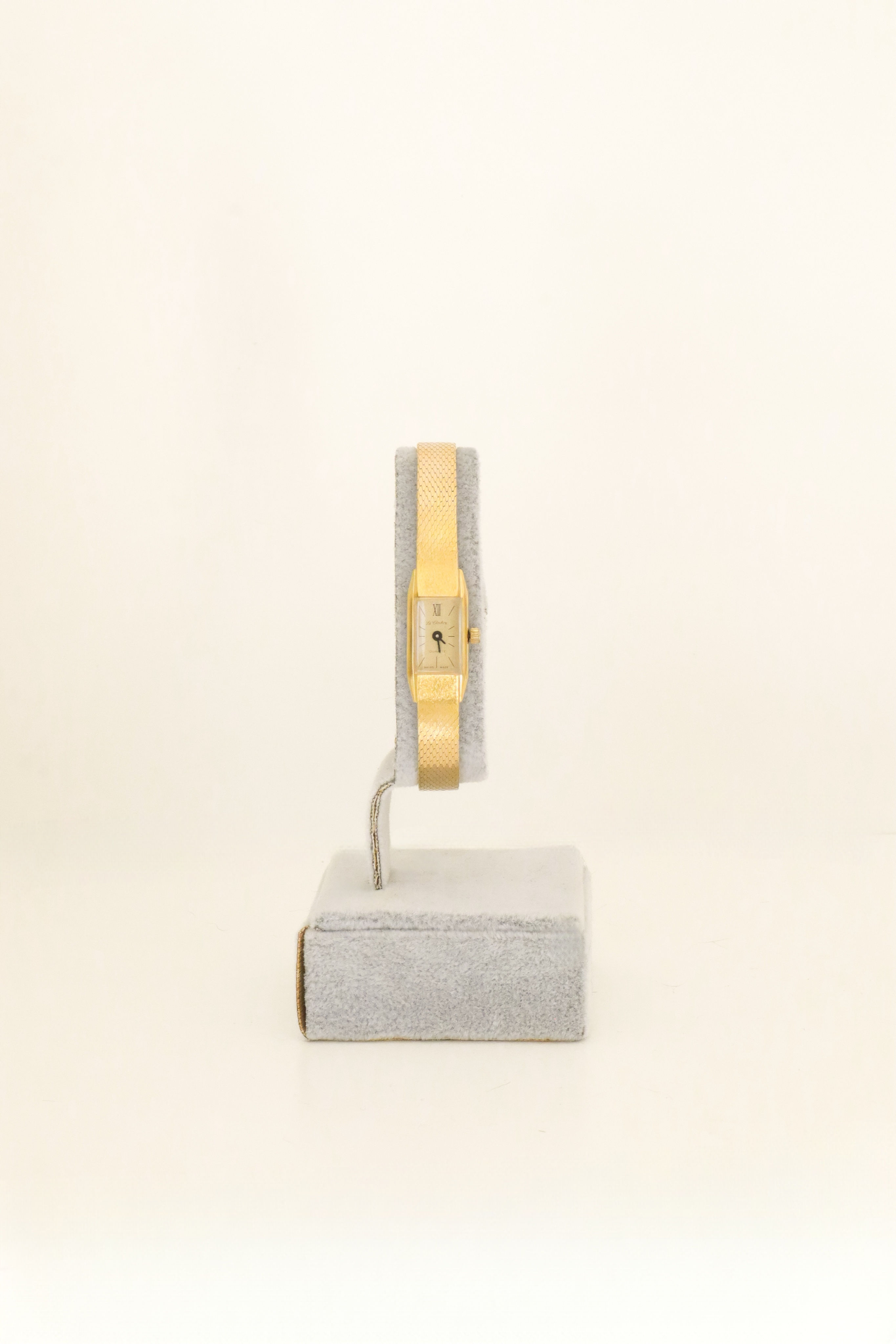 La Cloche Elegant Rectangular Case 1990’s Vintage Watch