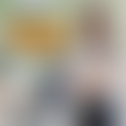 Smiling woman in office setting with arms crossed. Two blurred colleagues in background. Greenery outside. "Hey Rocket" logo in the top left corner and text: "at Hey Rocket we dont just move talent, but we move direction".