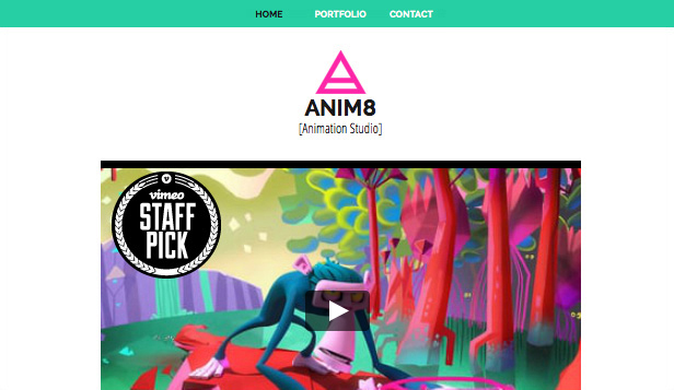 Agency Website Templates Design Wix 2 Animation Studio Agency Website Templates