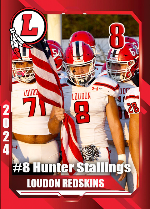 #8 Hunter Stallings Trading Card
