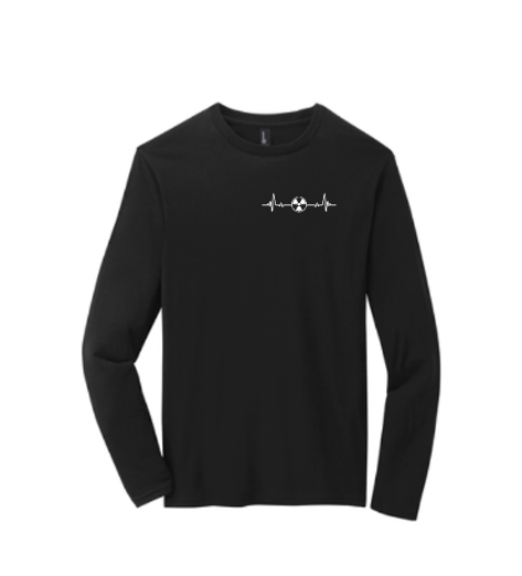 Thumbnail: Performance Men's Left Chest Radiation Heartbeat Long Sleeve
