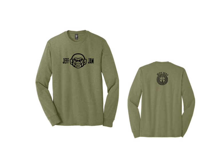 Thumbnail: Top Center Jeff Jam Long Sleeve Unisex Tee