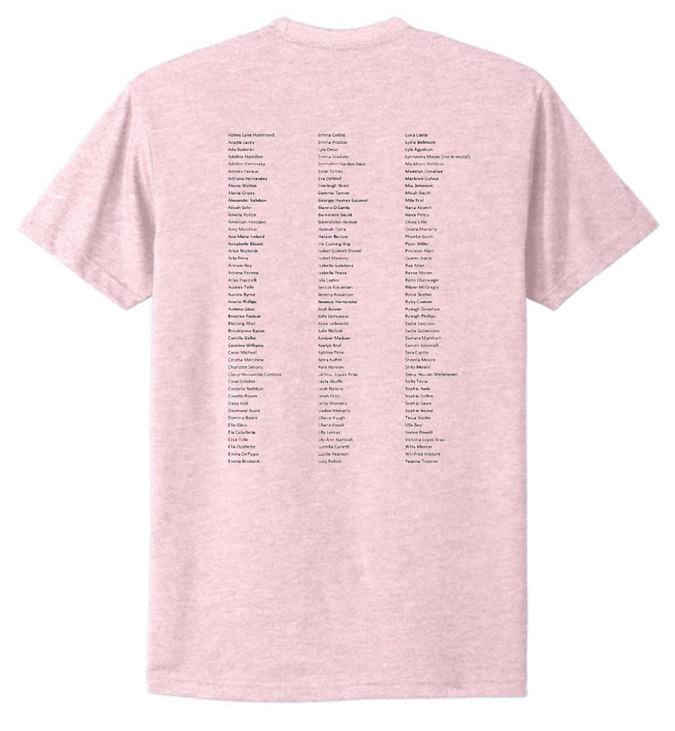 Thumbnail:  Cantarella Storybook Recital T-Shirt - 1 Color Logo