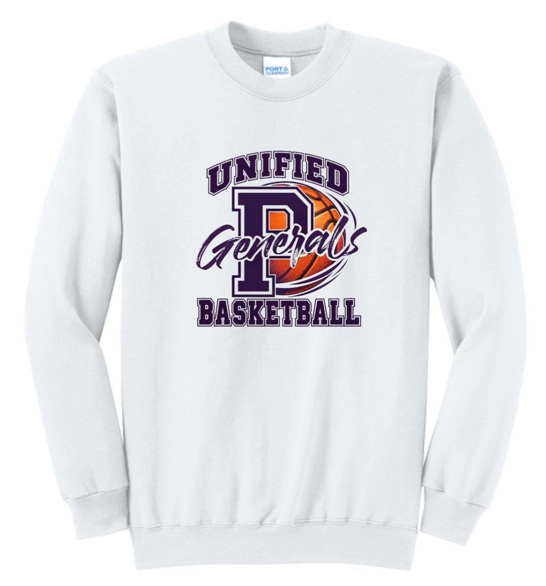 PHS Unified Basketball Crewneck Sweatshirt