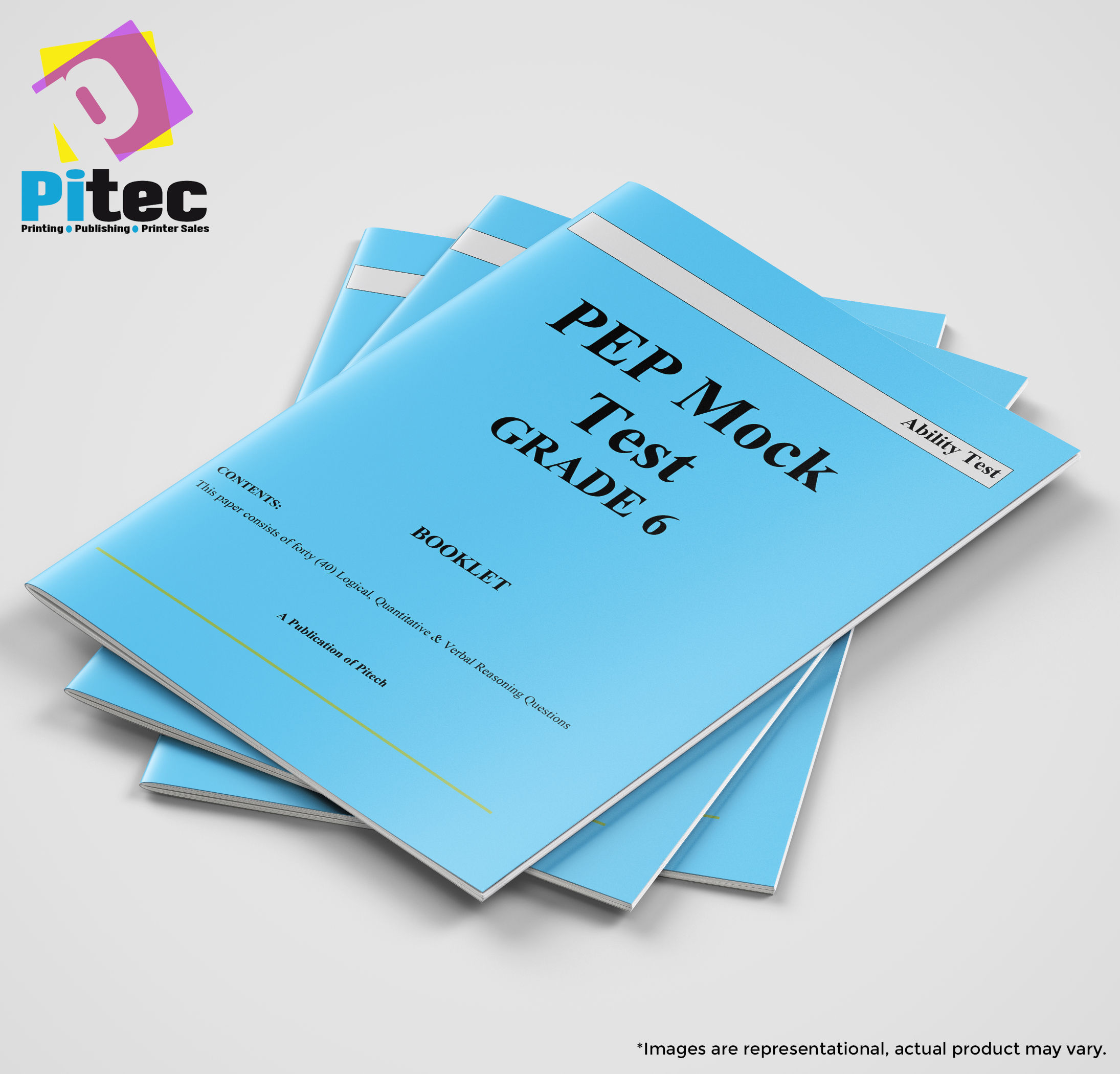 Grade 6 Ability PEP MOCK TEST BOOKLETS