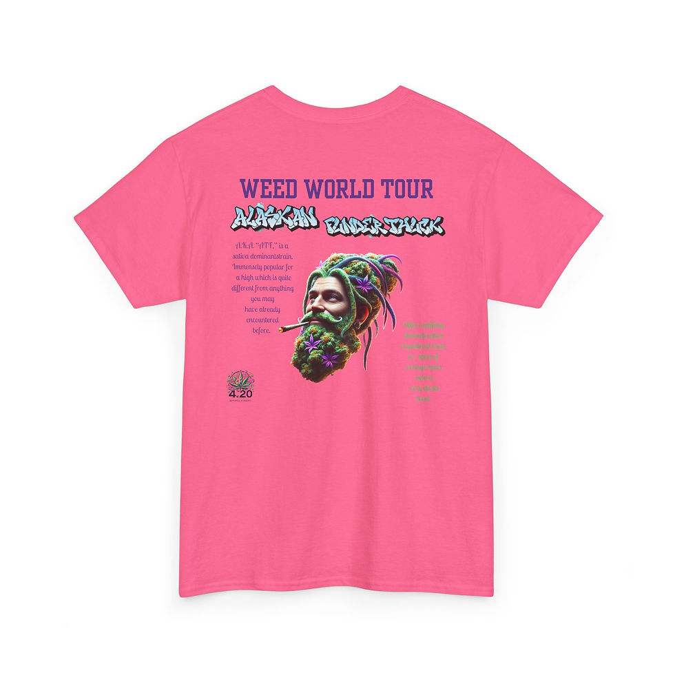Thumbnail: 4.20 Apparel Strains Alaskan Funderthuck Design - Graphic Tee