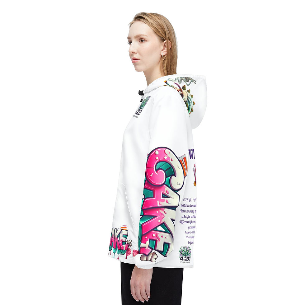 Thumbnail: 4.20 Apparel Strains Wedding Cake Windbreaker Jacket