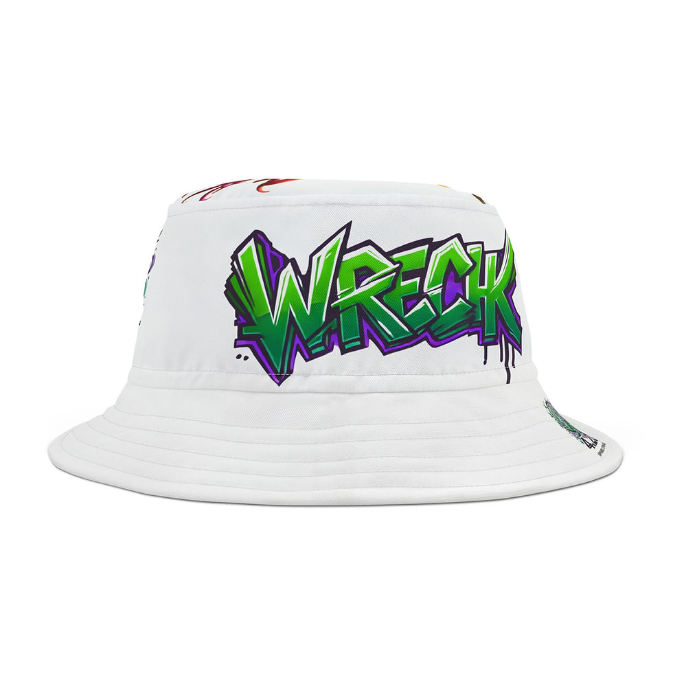 Thumbnail: 4.20 Apparel Strains Train Wreck Bucket Hat