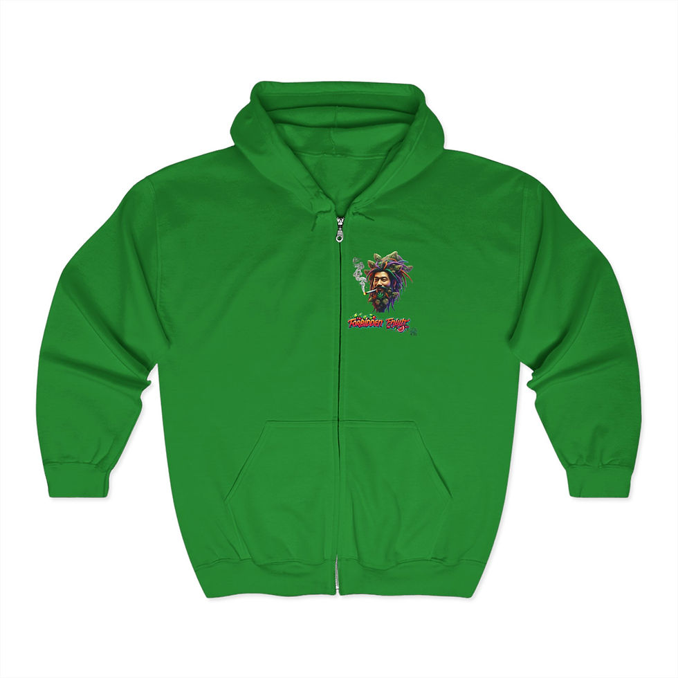 4.20 Apparel Strains Forbidden Fruit Full Zip Hooded Sweatshirt