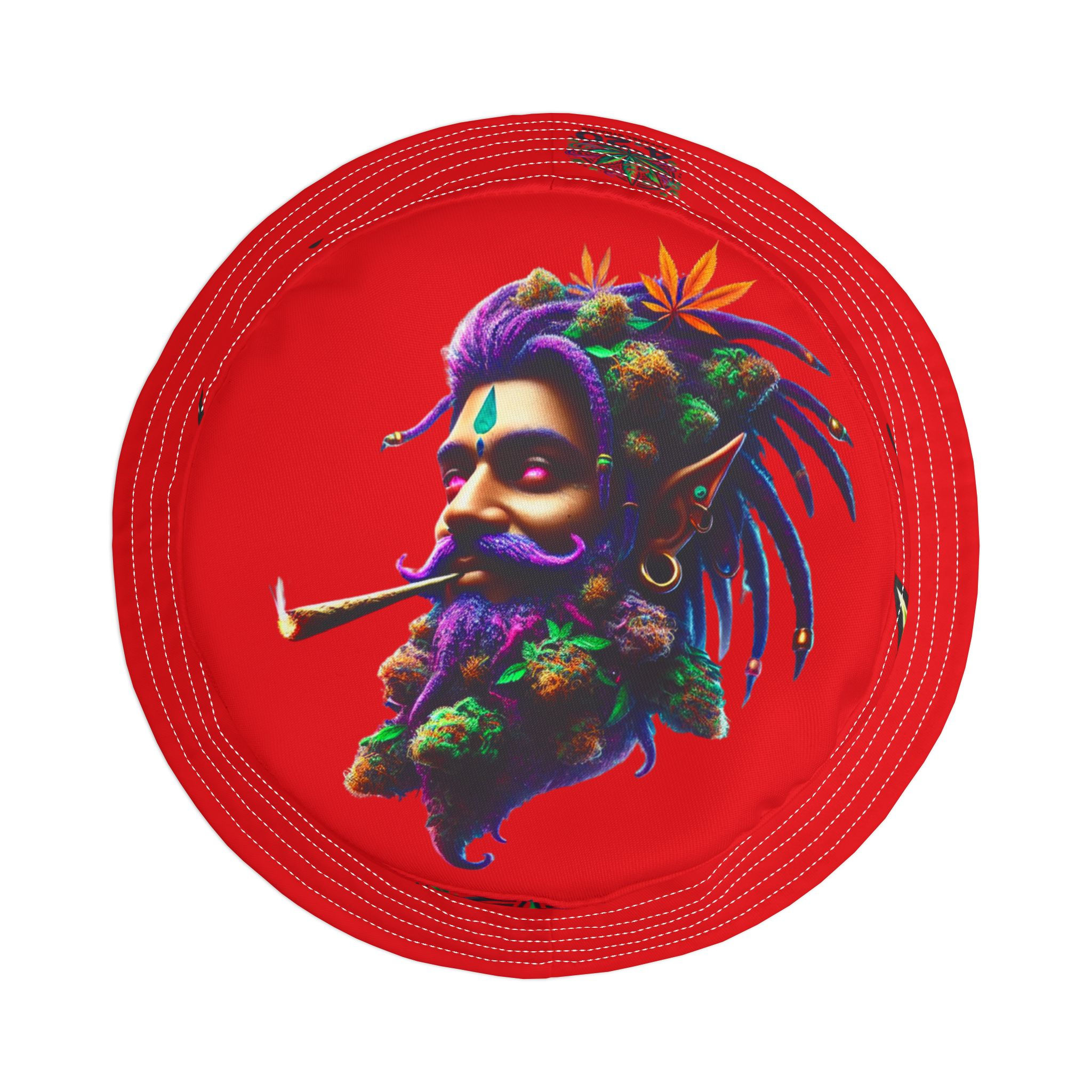 4.20 Apparel Strains Red Mango Tango Bucket Hat