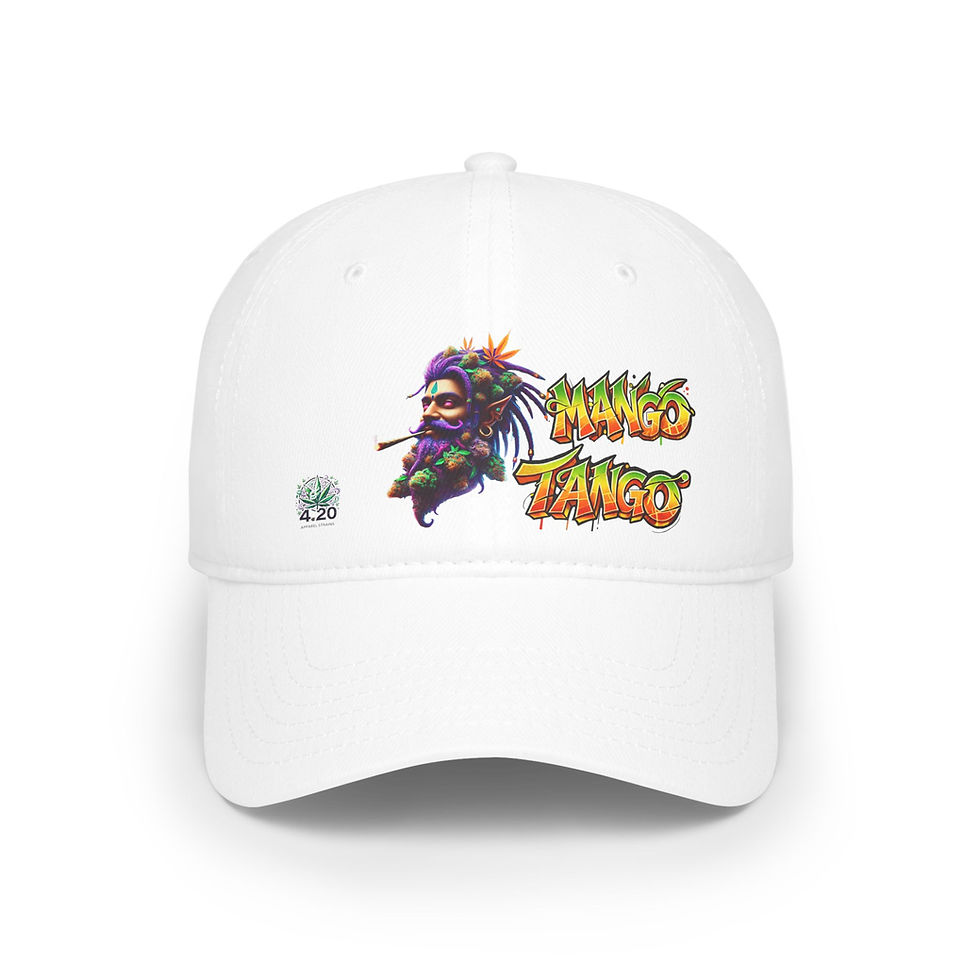Thumbnail: 4.20 Apparel Strains Mango Tango Low Profile Baseball Cap
