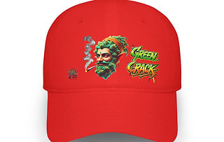 4.20 Apparel Strains Green Crack Low Profile Baseball Cap