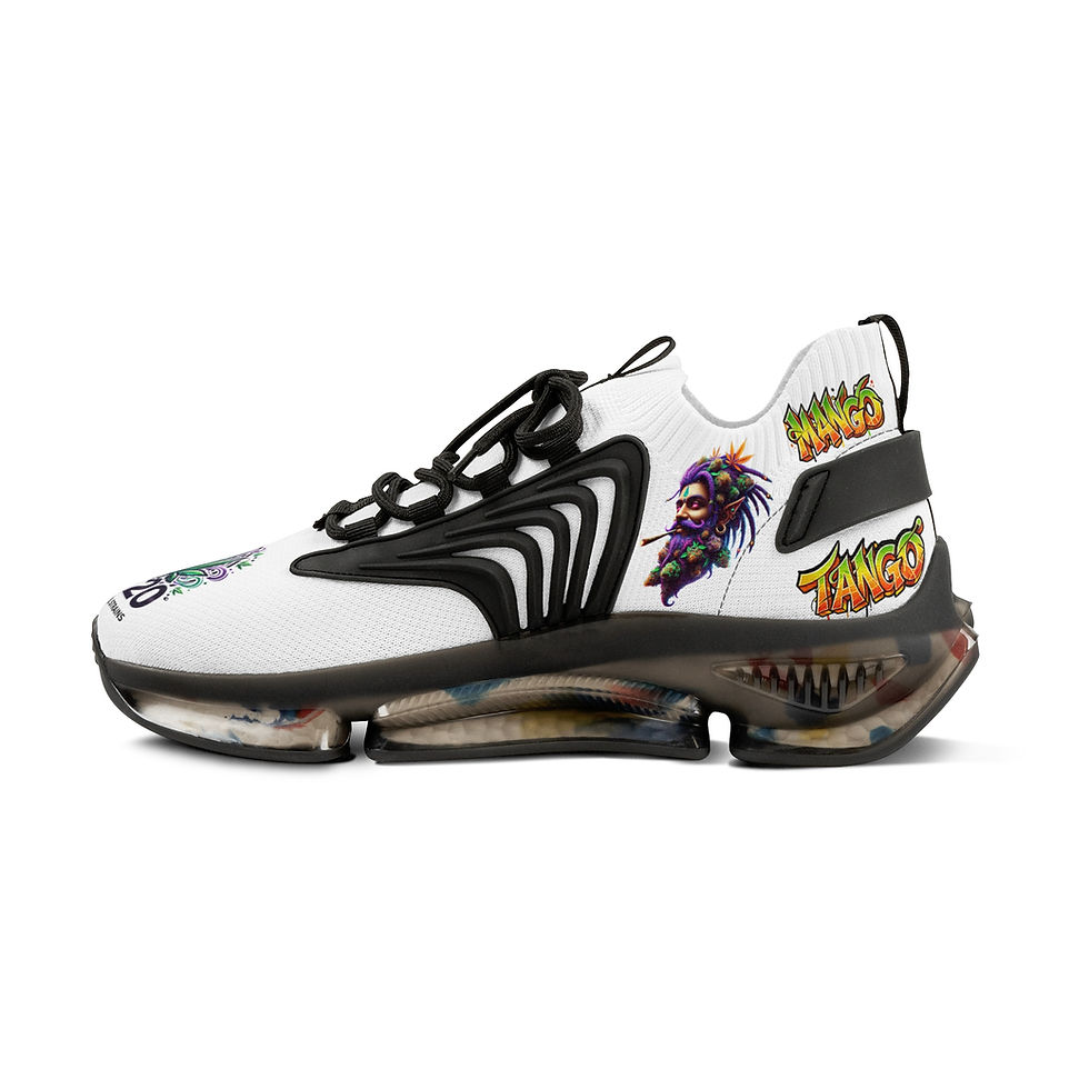 Thumbnail: 4.20 Apparel Strains Mango Tango Men's Mesh Sneakers