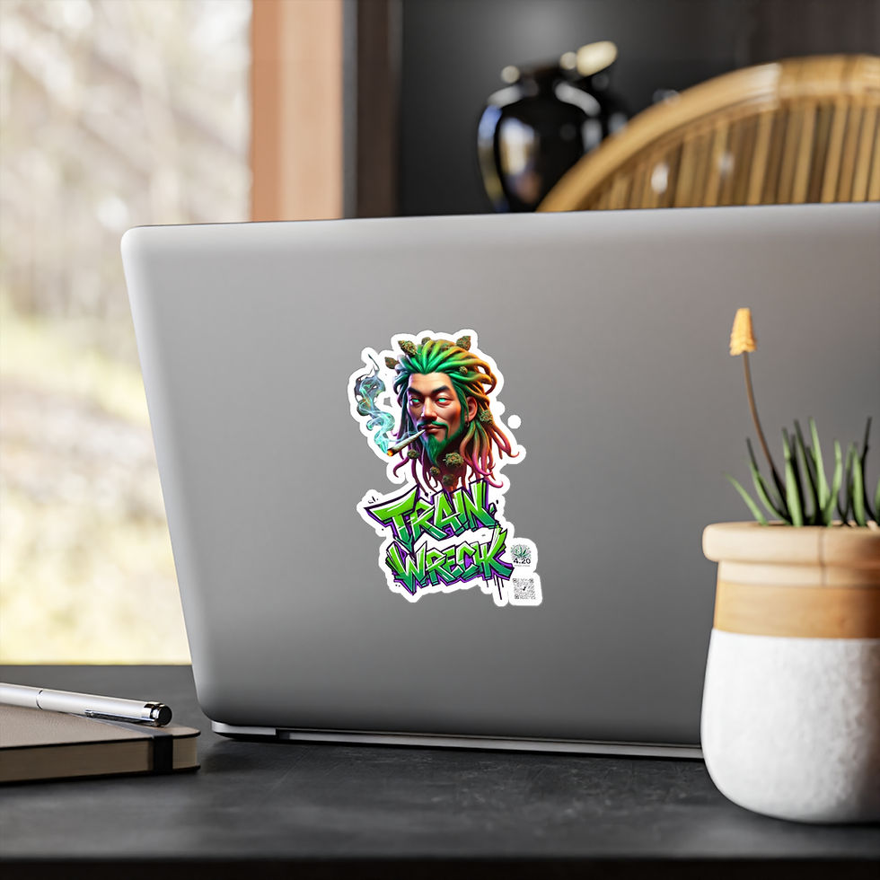 Thumbnail: Train Wreck Vinyl Decal