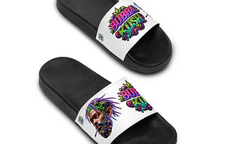 4.20 Apparel Strains Bubba Kush Design for Men Slide Sandals
