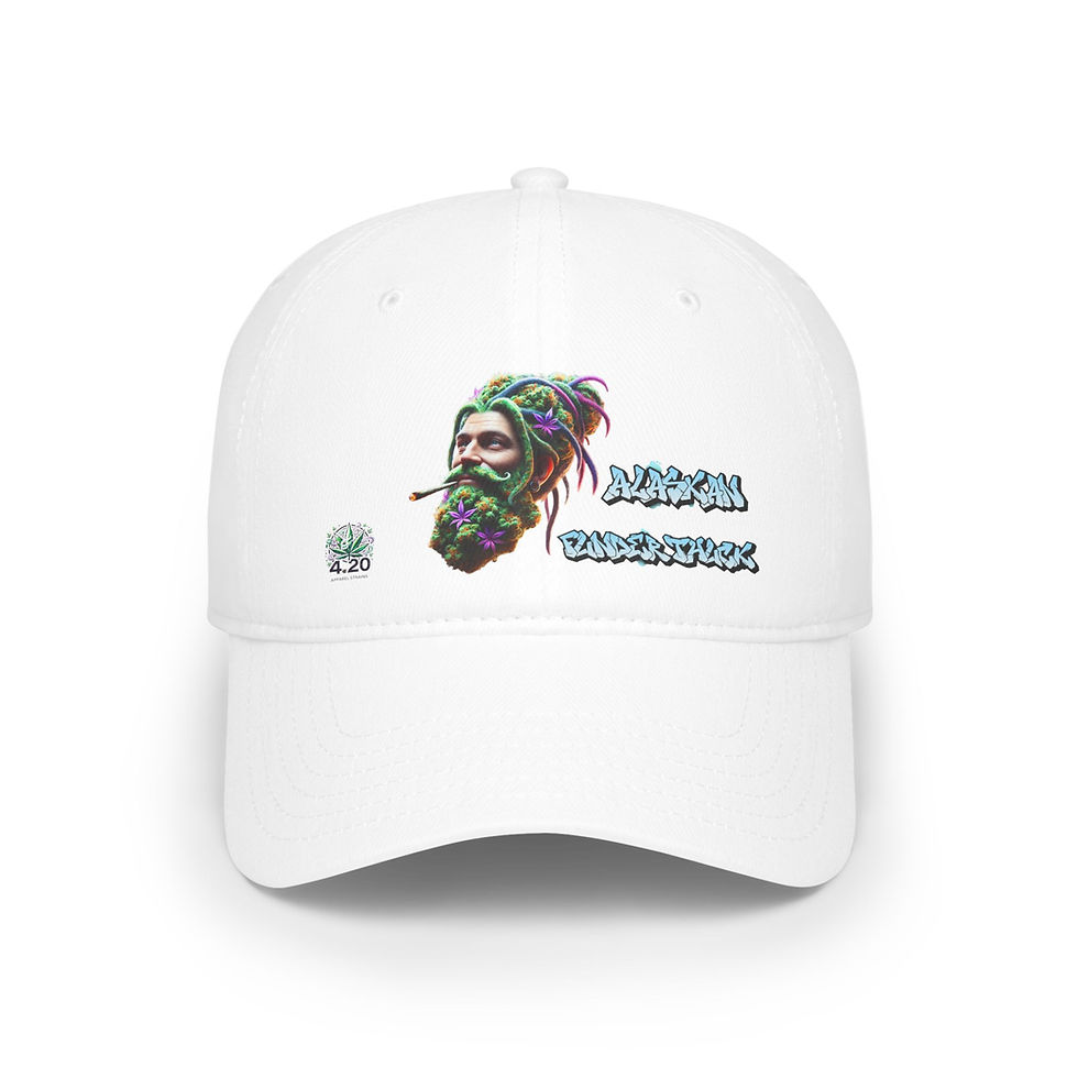 Thumbnail: 4.20 Apparel Strains Alaskan Funderthuck Low Profile Baseball Cap