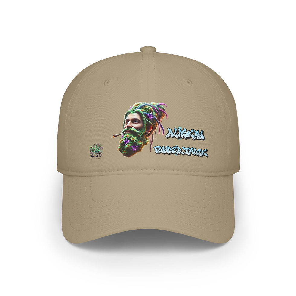 Thumbnail: 4.20 Apparel Strains Alaskan Funderthuck Low Profile Baseball Cap