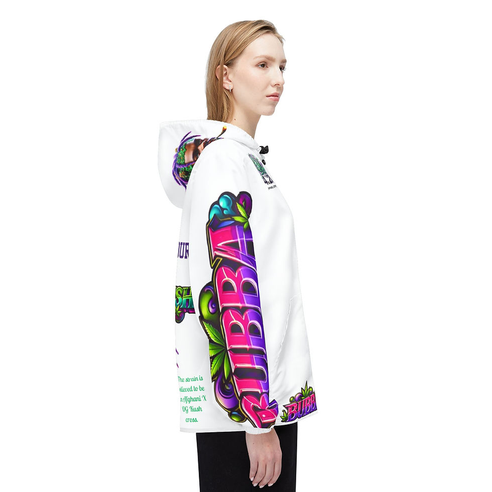 Thumbnail: 4.20 Apparel Strains Bubba Kush Windbreaker Jacket