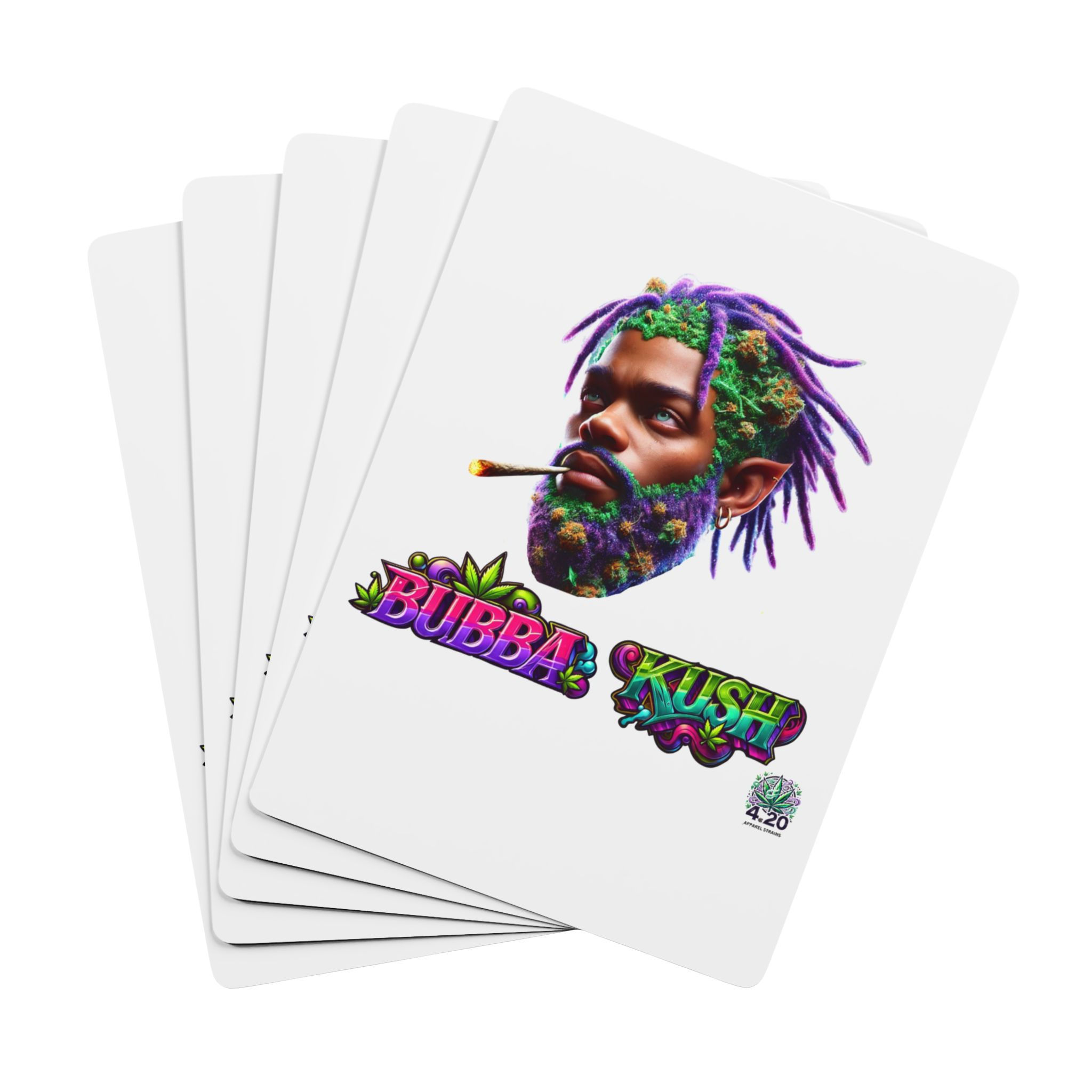 Bubba Kush Themed Poker Playing Cards