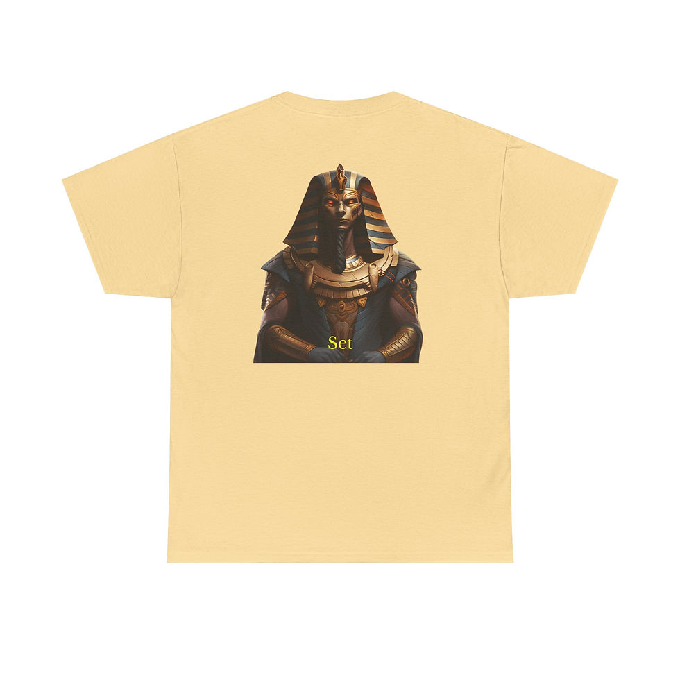 Thumbnail: Divine Threads Set Design Unisex Heavy Cotton Tee