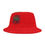 Thumbnail: 4.20 Apparel Red Bucket Hat