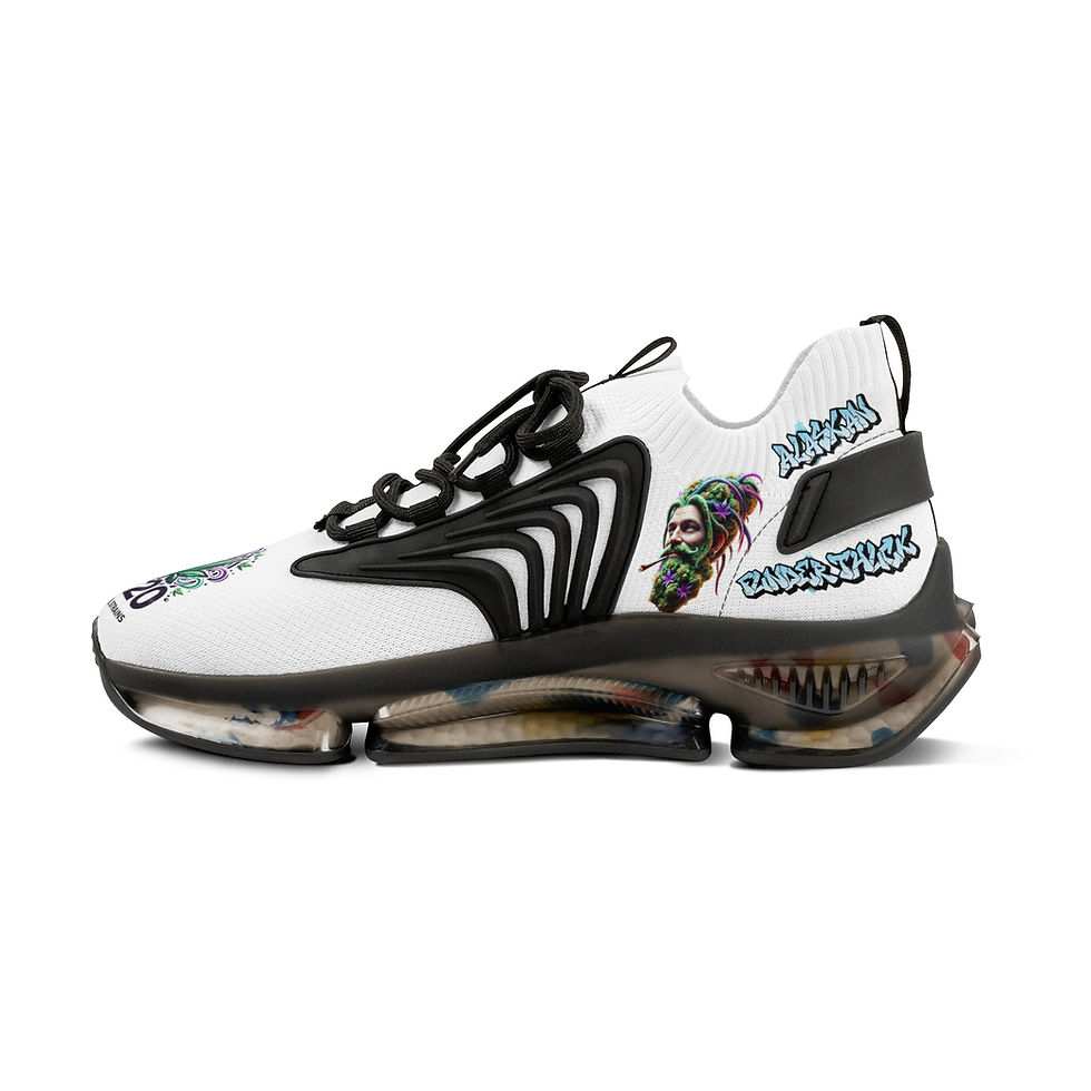 Thumbnail: 4.20 Apparel Strains Alaskan Funderthuck Men's Mesh Sneakers