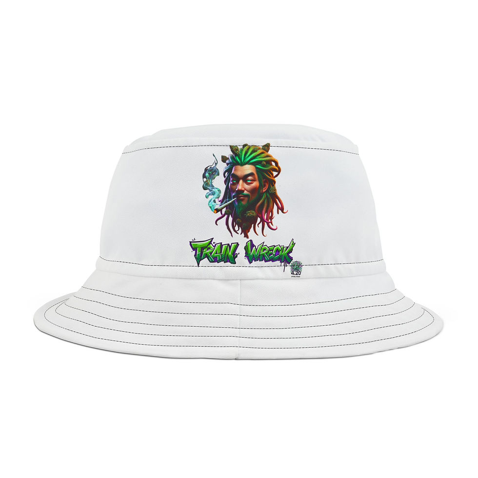 Thumbnail: Train Wreck Bucket Hat 4.20 Apparel Strains
