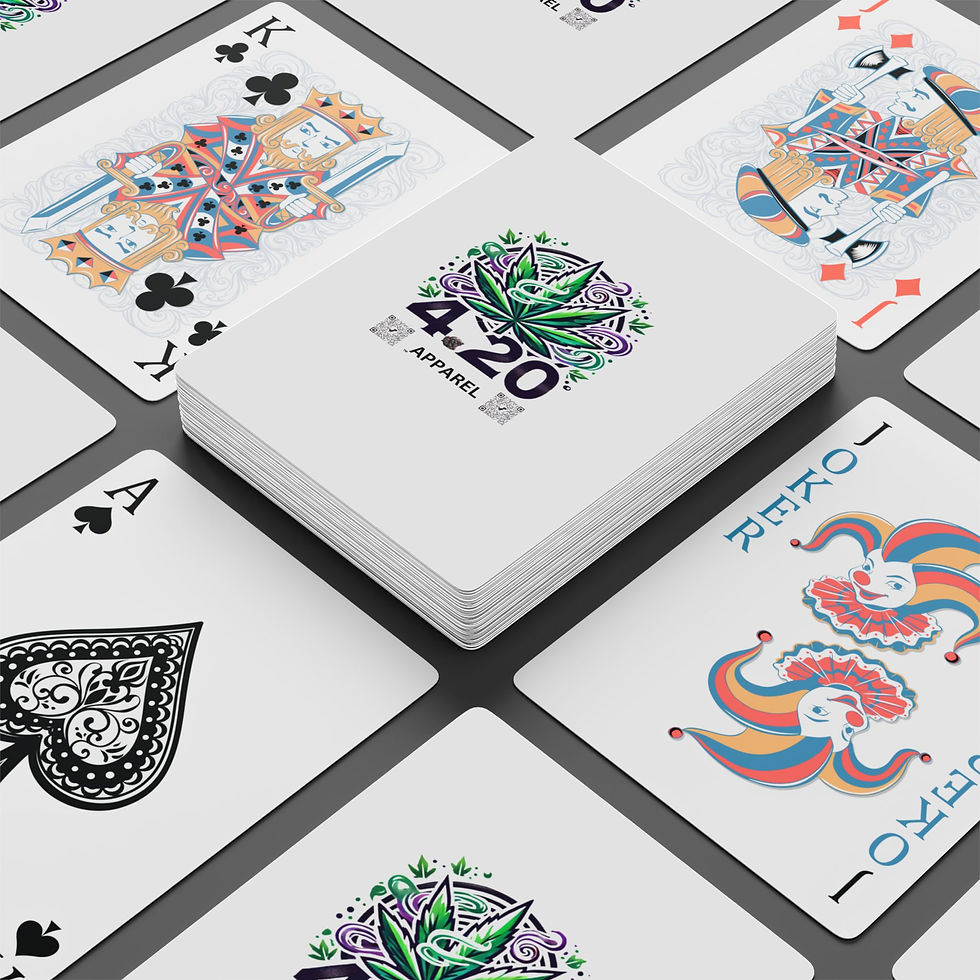 Thumbnail: 4.20 Apparel Themed Poker Playing Cards