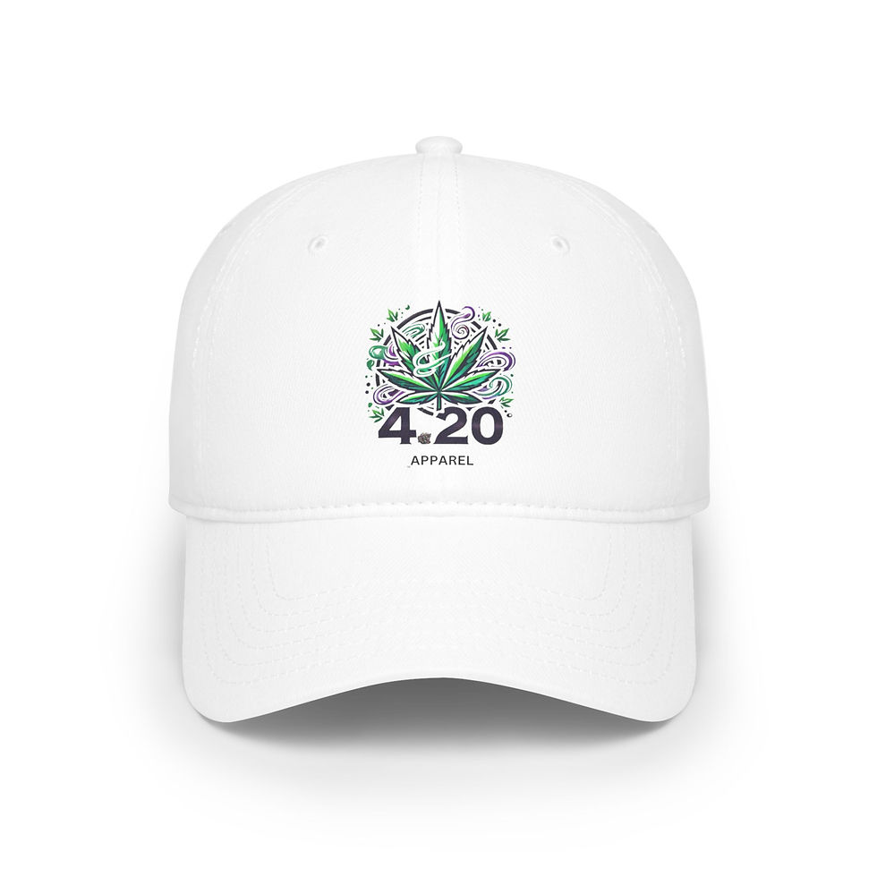 Thumbnail: 4.20 Apparel Low Profile Baseball Cap