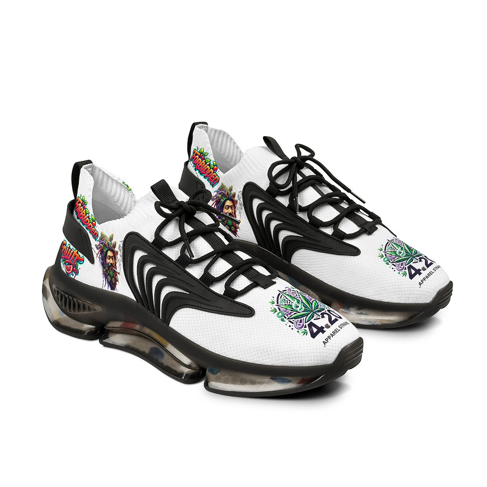 Thumbnail: 4.20 Apparel Strains Forbidden Fruit Men's Mesh Sneakers