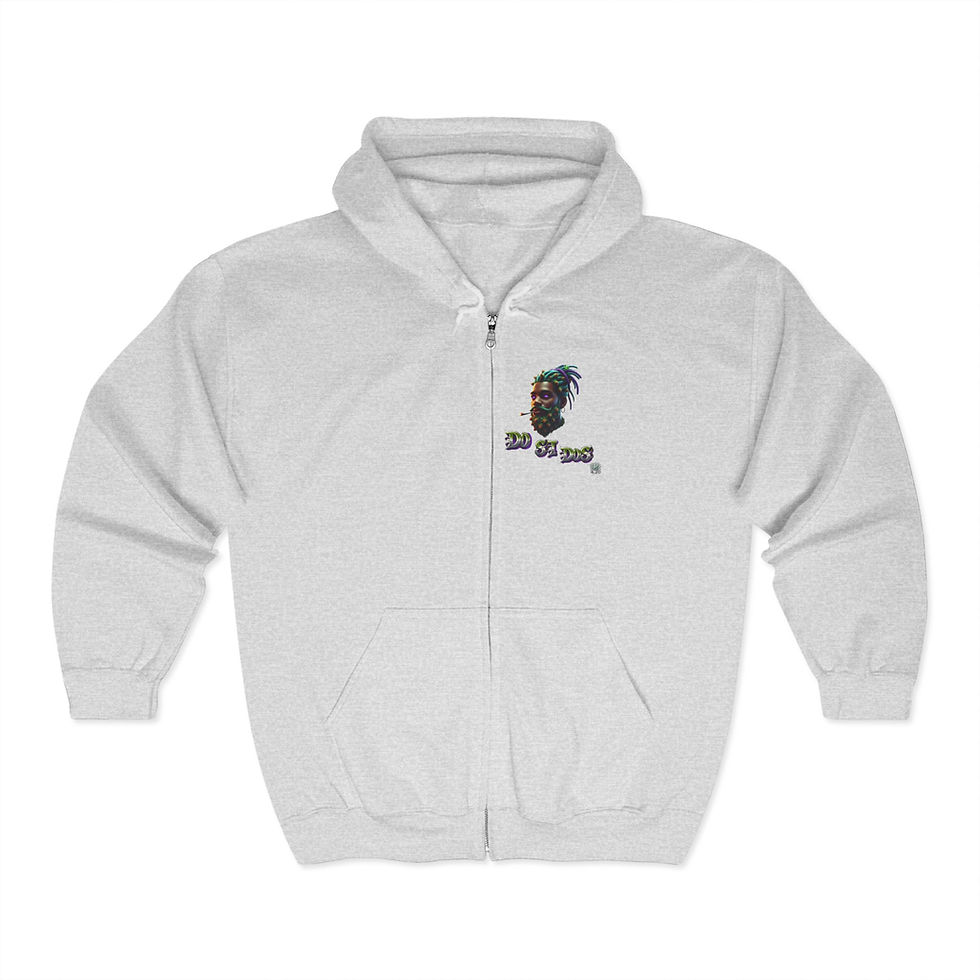 Thumbnail: 4.20 Apparel Strains Do Si Dos Full Zip Hooded Sweatshirt