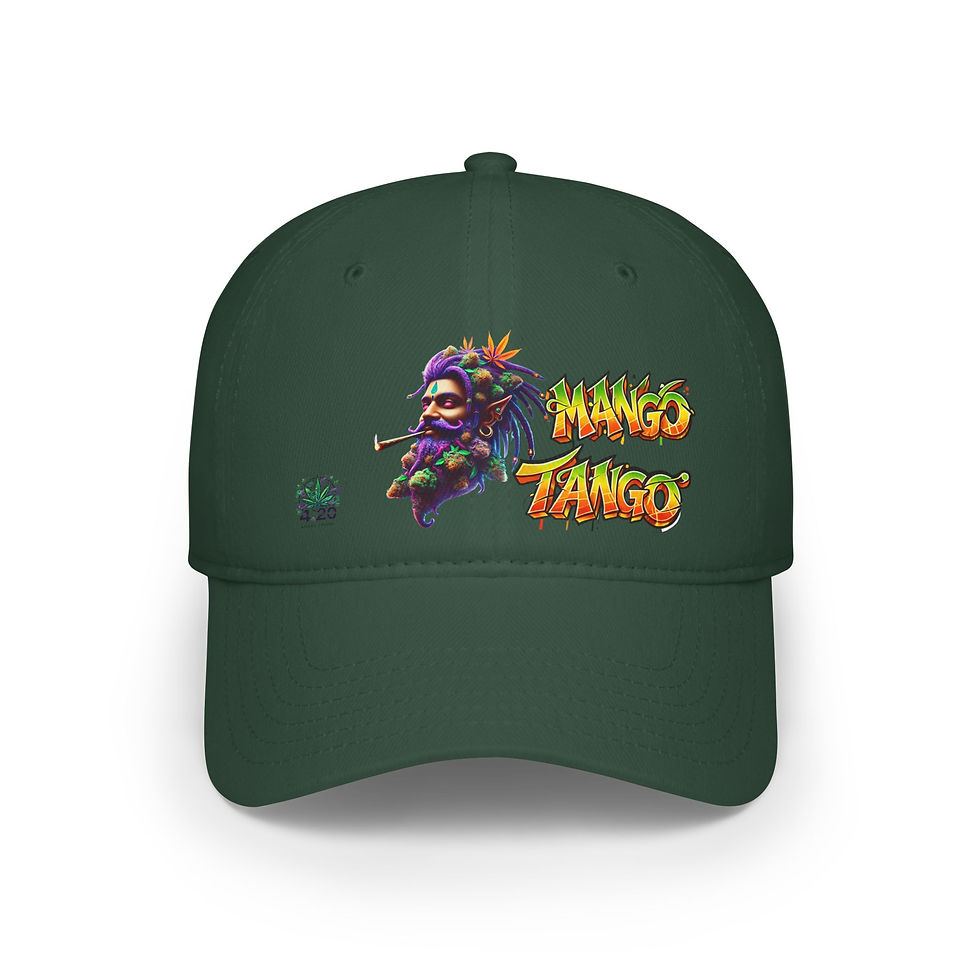 Thumbnail: 4.20 Apparel Strains Mango Tango Low Profile Baseball Cap