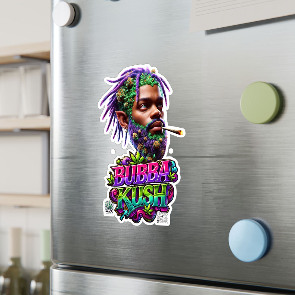 Thumbnail: Bubba Kush Vinyl Decal