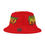 Thumbnail: 4.20 Apparel Strains Red Mango Tango Bucket Hat