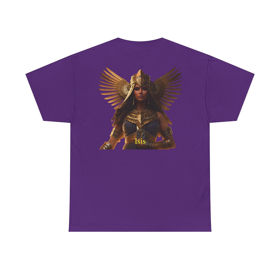 Divine Threads Isis Design Unisex Heavy Cotton Tee