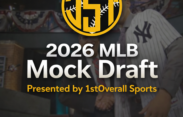 1stOverall Sports 2026 MLB Mock Draft
