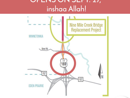 HWAY 169 REOPENS SEPT. 27