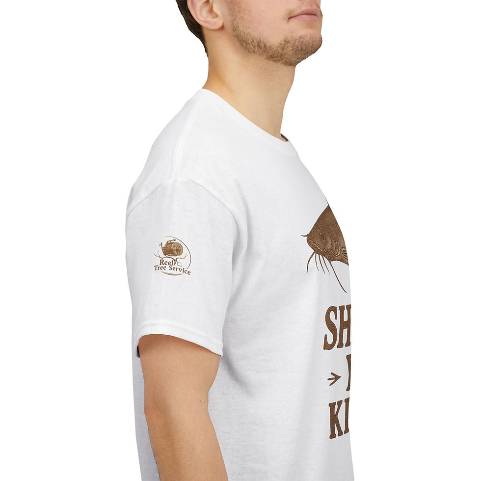 Thumbnail: CAT FISH Lover Tee, Show Me Your Kitties Shirt, Fishing Apparel 