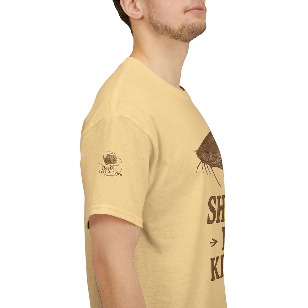 Thumbnail: CAT FISH Lover Tee, Show Me Your Kitties Shirt, Fishing Apparel 