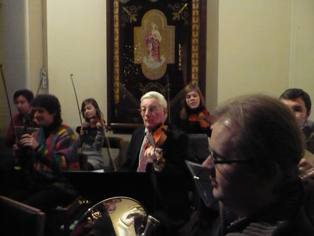 Een prachtige Kerstavond te Winterslag (2009)Â voor de violisten van Stokkem!