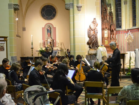 Onze academie op het eeuwfeest van de St.Martinuskerk te Dilsen!