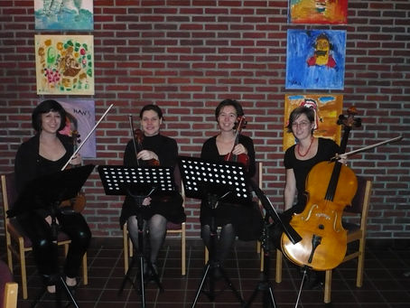 De violisten van Stokkem voor het goede doel!