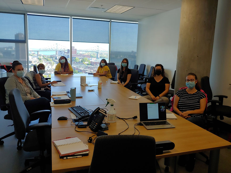 First in-person lab meeting 2021!