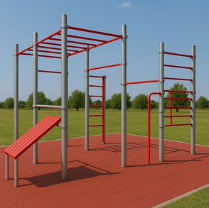 Street Workout Anlage Schule Dozwil