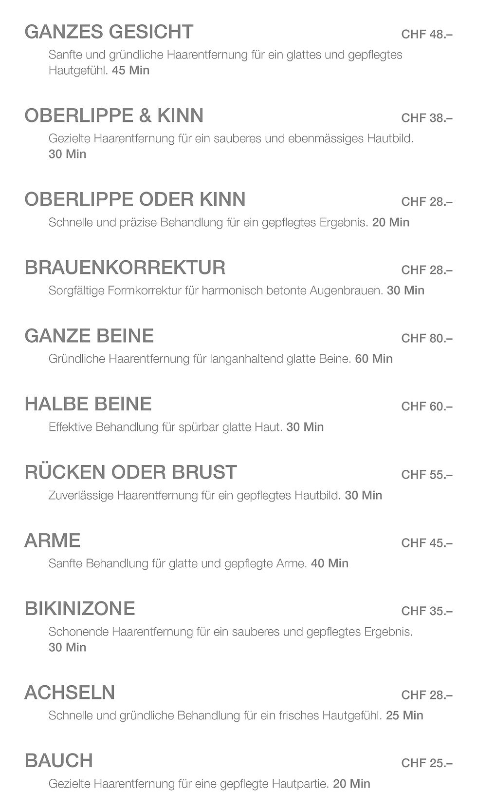 Haarentfernung mit Wachs für Sie & Ihn