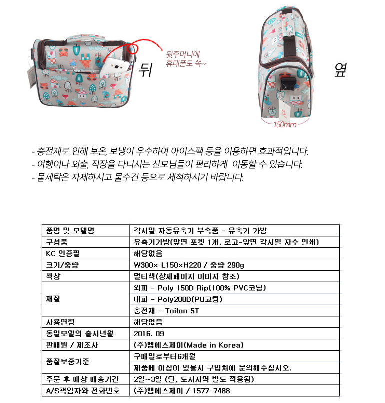 Thumbnail: GaksiMil Breast Pump Bag