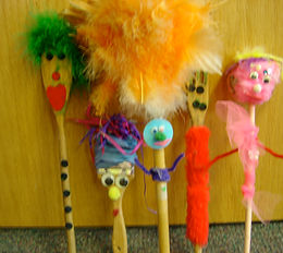 wooden puppets