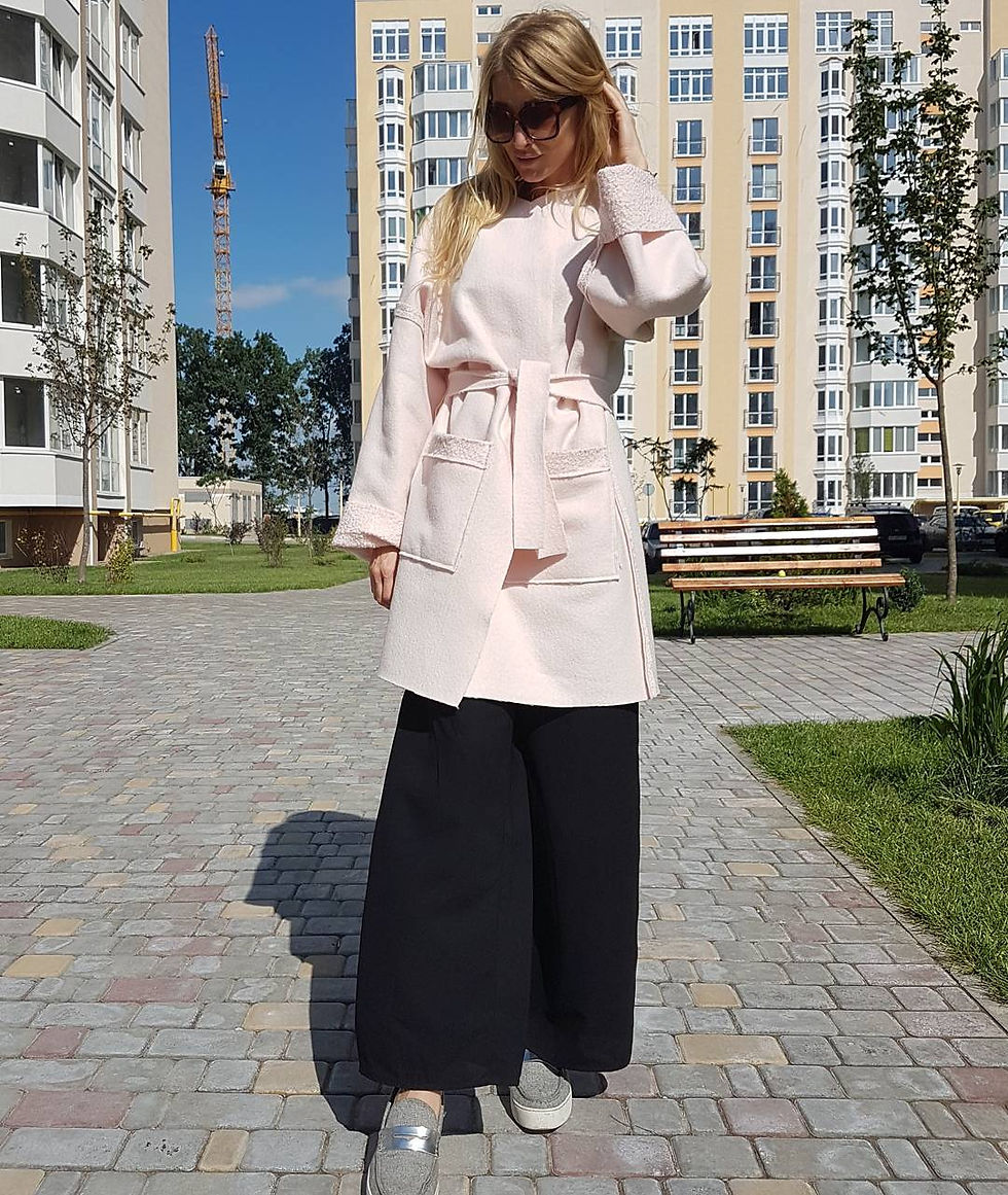 Миниатюра: Двухсторонний кардиган