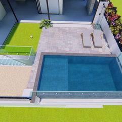 Arquitetura, nova piscina