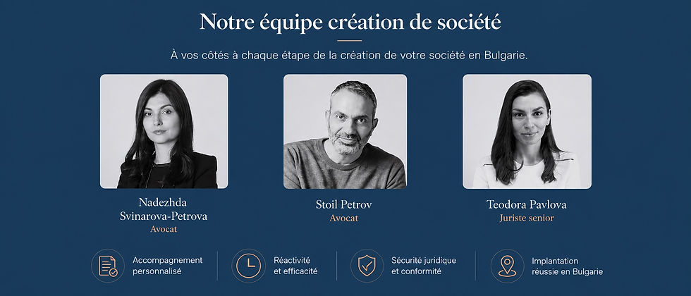 Créer une société en Bulgarie - NSP Avocats - cabinet franco-bulgare